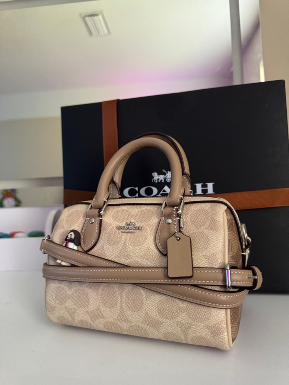 Coach Mini Rowan (tan/brown)